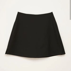 Girlfriend Collective - Black Sport Skirt - Medium